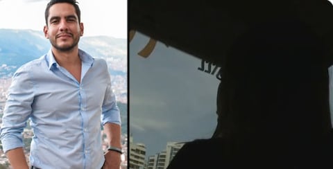 Dama de compañía y Alex Florez