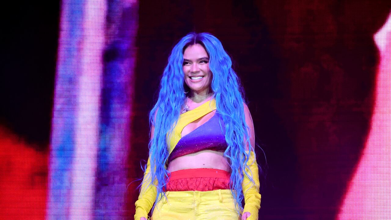 La artista colombiana Karol G.