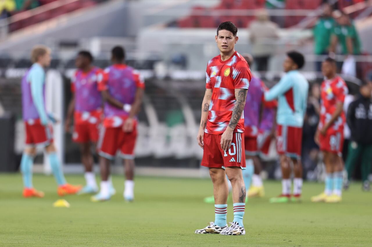 James Rodríguez, ausente en el duelo con Japón