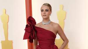 Oscars arrives on Sunday, March 12, 2023, at the Dolby Theatre in Los Angeles. (Photo by Jordan Strauss/Invision/AP)