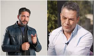 Agmeth Escaf e Iván Lalinde, expresentador y presentador de Día a Día, respectivamente.