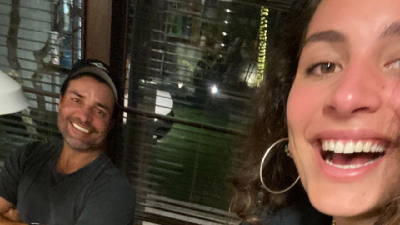 Chayanne y su hija Isadora