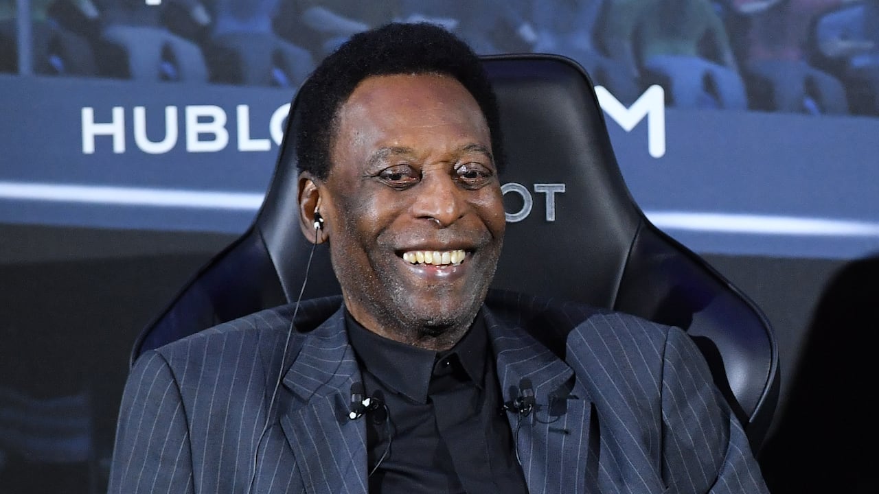 Pelé está hospitalizado.