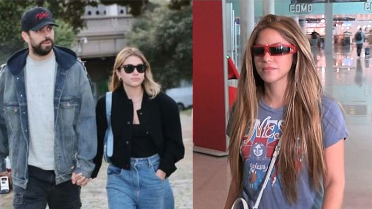 Clara Chía y Piqué estaban en el juzgado, mientras que Shakira se iba de Barcelona