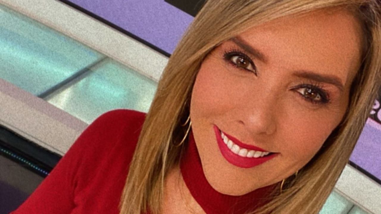 Mónica Rodríguez, presentadora de Noticias Uno